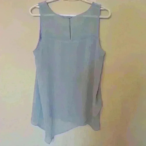 Light Blue, Asymmetrical, tank  top Size Small - Picture 10 of 10